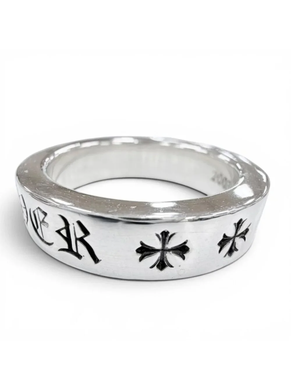 Chrome Hearts Spacer Forever Ring 925 Silver